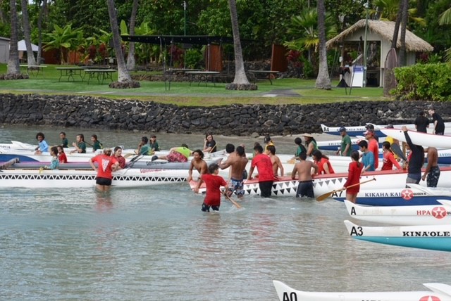 Hi Pal Outrigger Youth Canoe Regatta Held In Kona